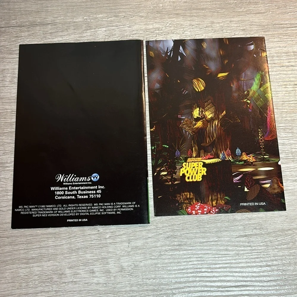 Super Nintendo Ms.Pac-Man Complete in Box with Manual